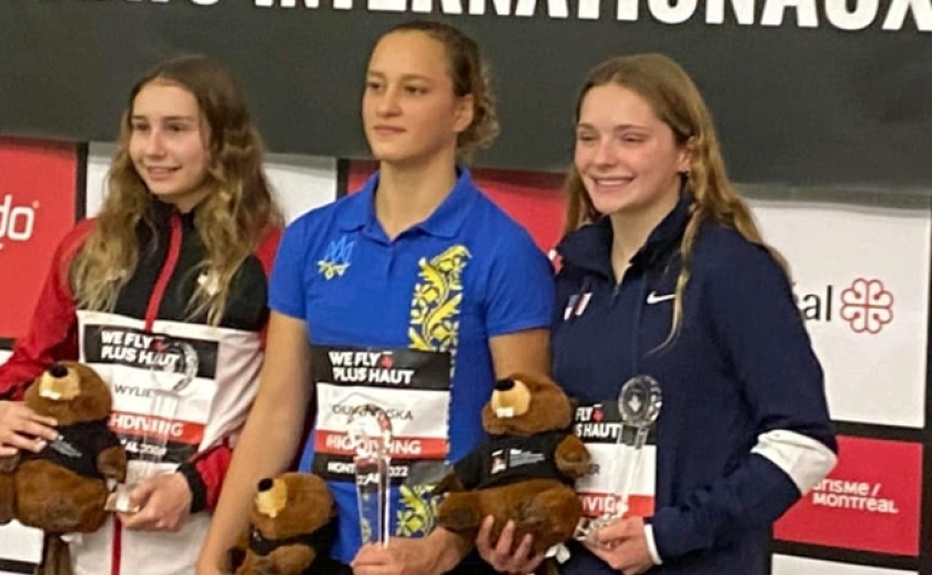 Неллі Чуканівська з Покрову на Дніпропетровщині виграла юнацький чемпіонат світу з хайдайвингу
